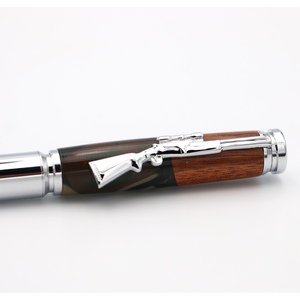 Hawaiian Koa Wood and Resin Rifle Pen