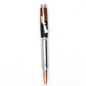 Hawaiian Koa Wood and Resin Rifle Pen