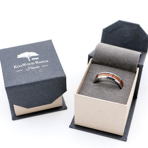 Koa Wood Ring