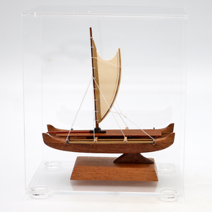 Koa Wood Manini Hawaiian Sailing Canoe