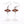 Silver Koa Wood Manta-Ray Earrings