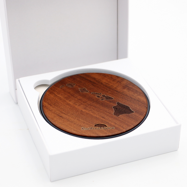 Koa Wood Wireless Phone Charger