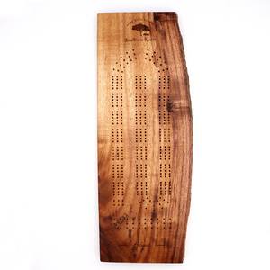Koa Wood Cribbage Board