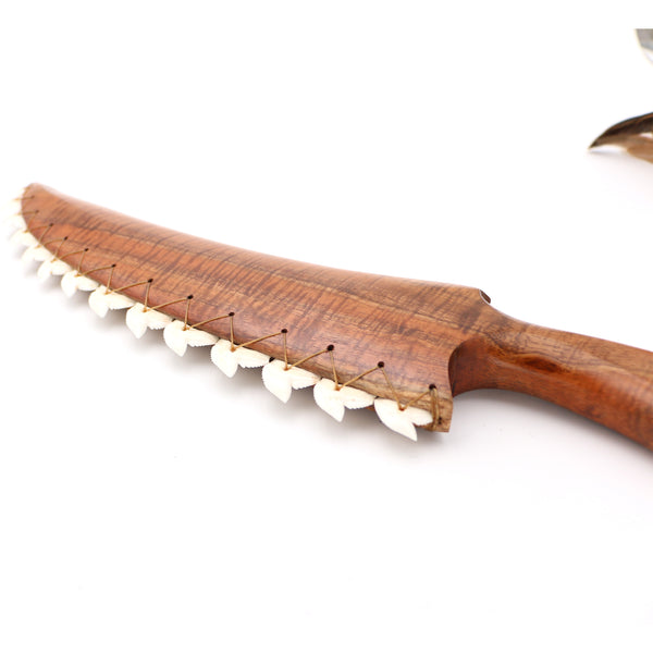 Curly Koa Wood "Pahoa" - Hawaiian Style Knife