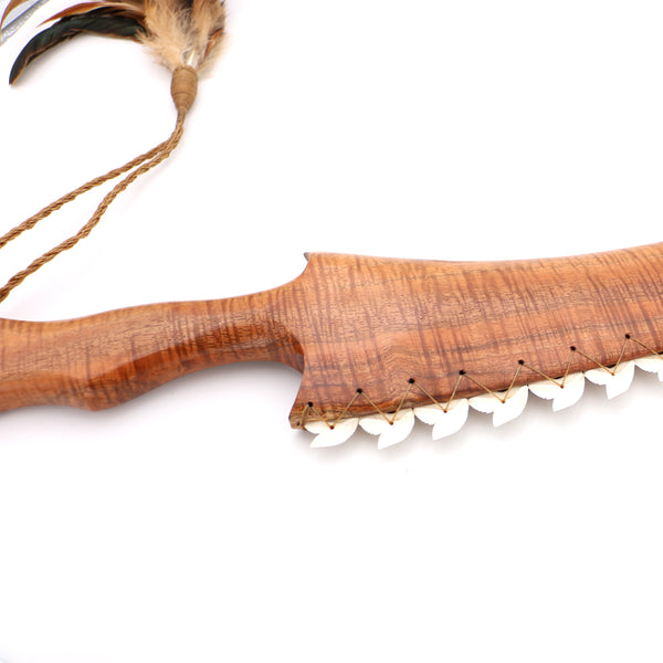 Curly Koa Wood "Pahoa" - Hawaiian Style Knife