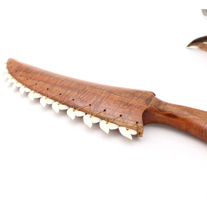 Curly Koa Wood "Pahoa" - Hawaiian Style Knife