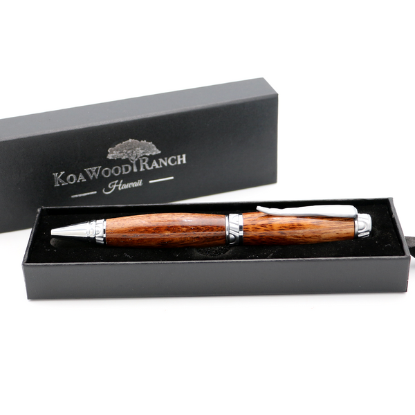 Premium Curly Hawaiian Koa Cigar Pen