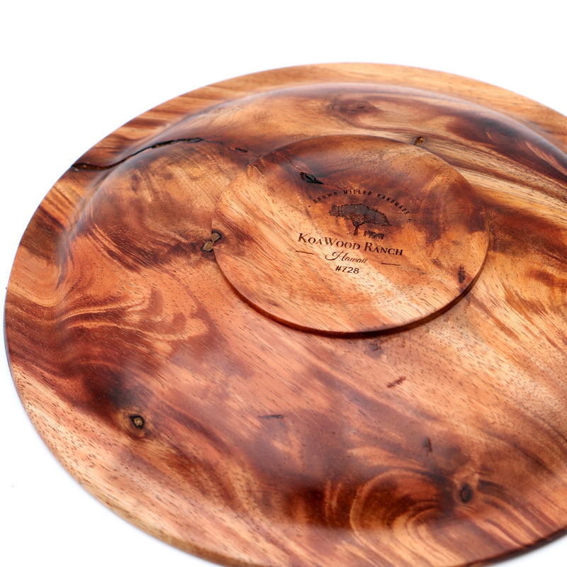 Koa Wood Plate