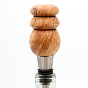 Hawaiian Koa Wood Hand Turned Wine Stopper