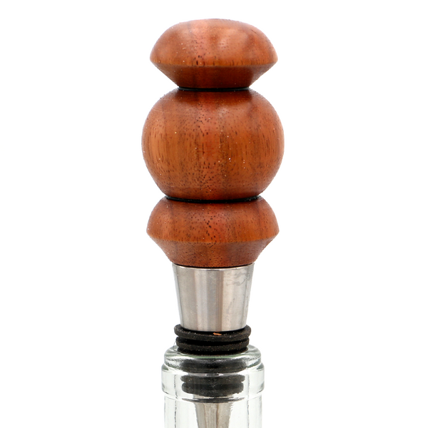 Hawaiian Koa Wood Hand Turned Wine Stopper