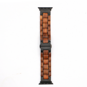Koa Wood iWatch Band A25
