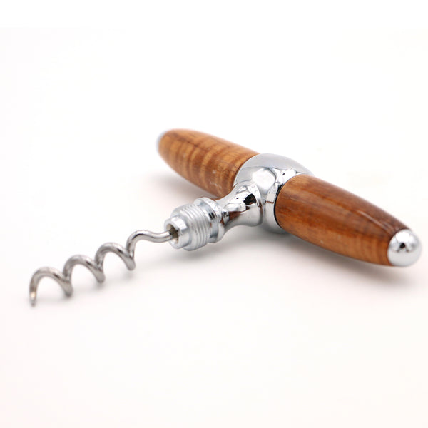 Hawaiian Koa Wood Wine Stopper and Opener Combo