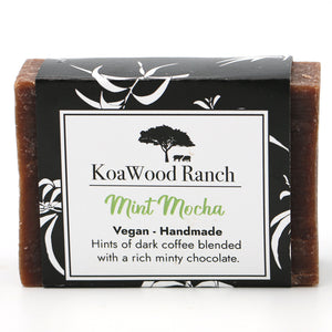 Mint Mocha - Handmade Vegan Soap