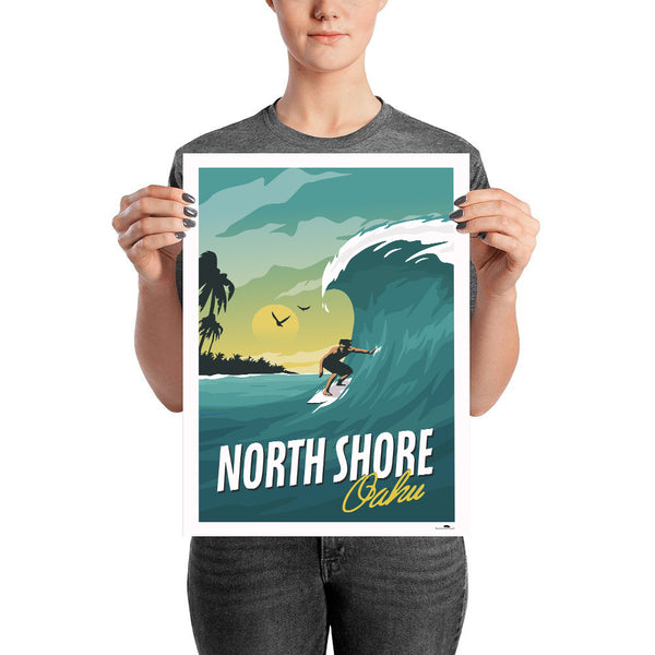 North Shore Oahu Poster