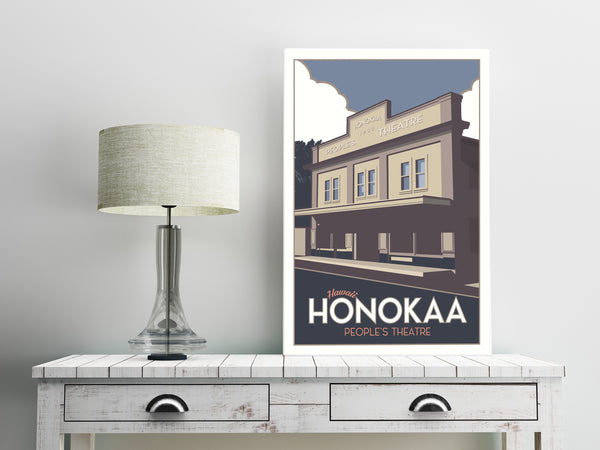 Hawaii's Honokaa 12 x 18 poster