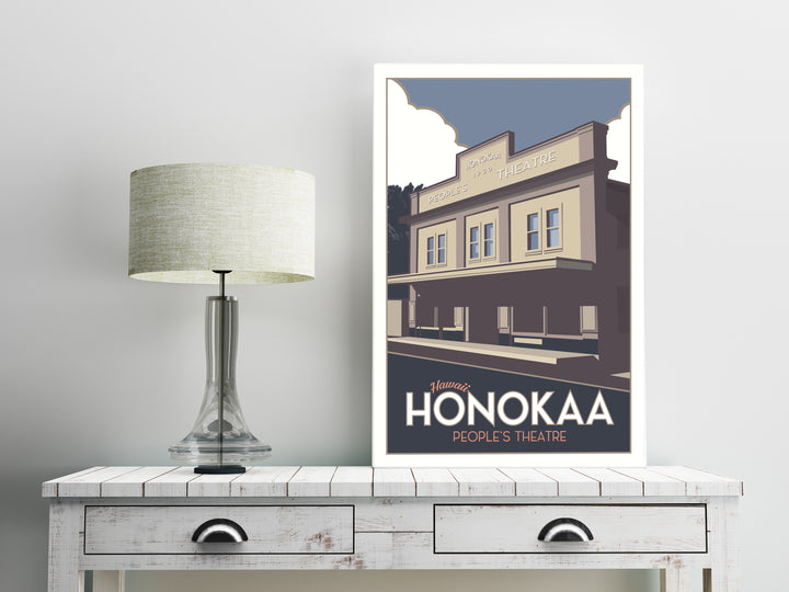 Hawaii's Honokaa 12 x 18 Poster