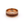 Koa Wood Rose Gold Tungsten Ring Faceted 8mm