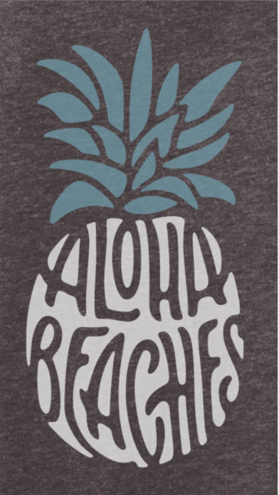 Aloha Beaches dames tanktop - Heather Charcoal