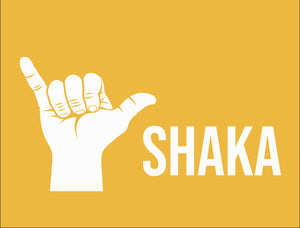 Shaka Folded Card
