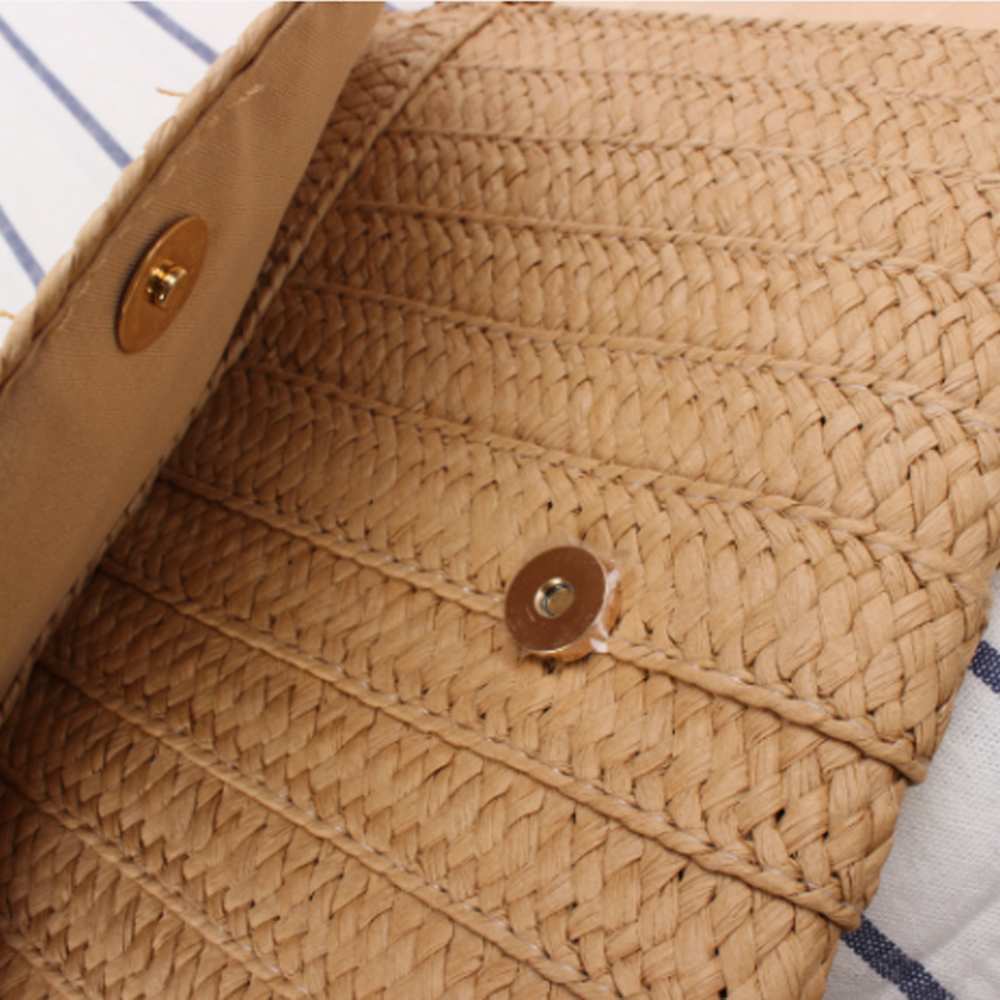 Tan straw bag sales