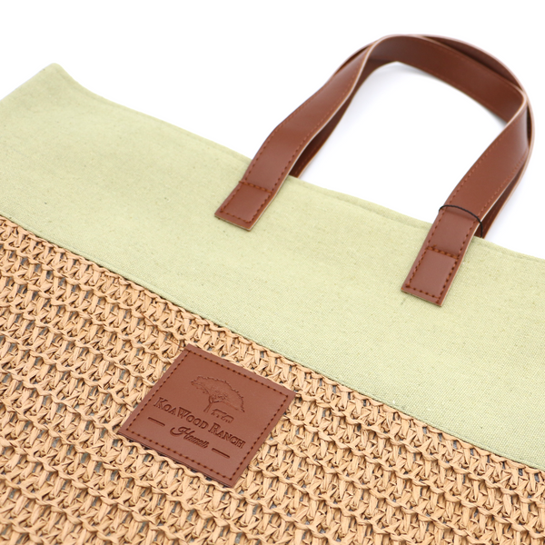 Summer Raffia Tote - KoaWood Ranch