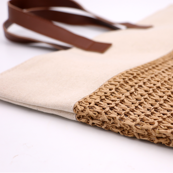 Summer Raffia Tote - KoaWood Ranch