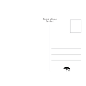 Hawaii's Volcano 4 x 6 Postcard