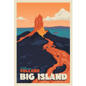 Hawaii's Volcano 4 x 6 Postcard