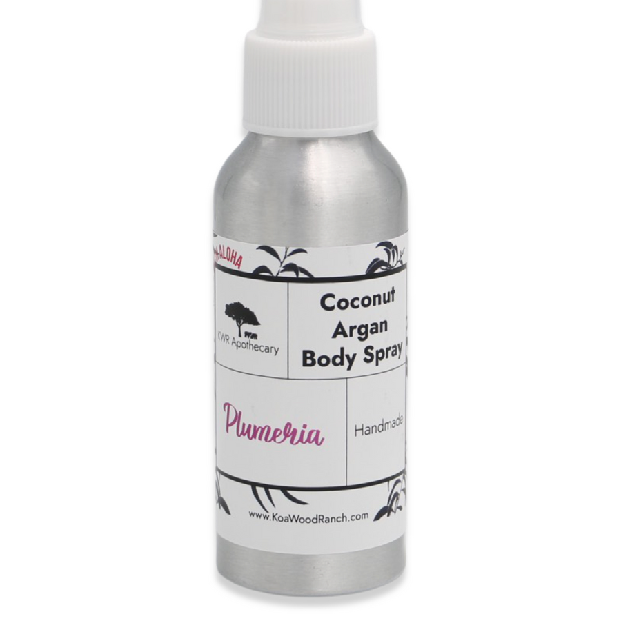 Coconut Argan Body Spray - Plumeria