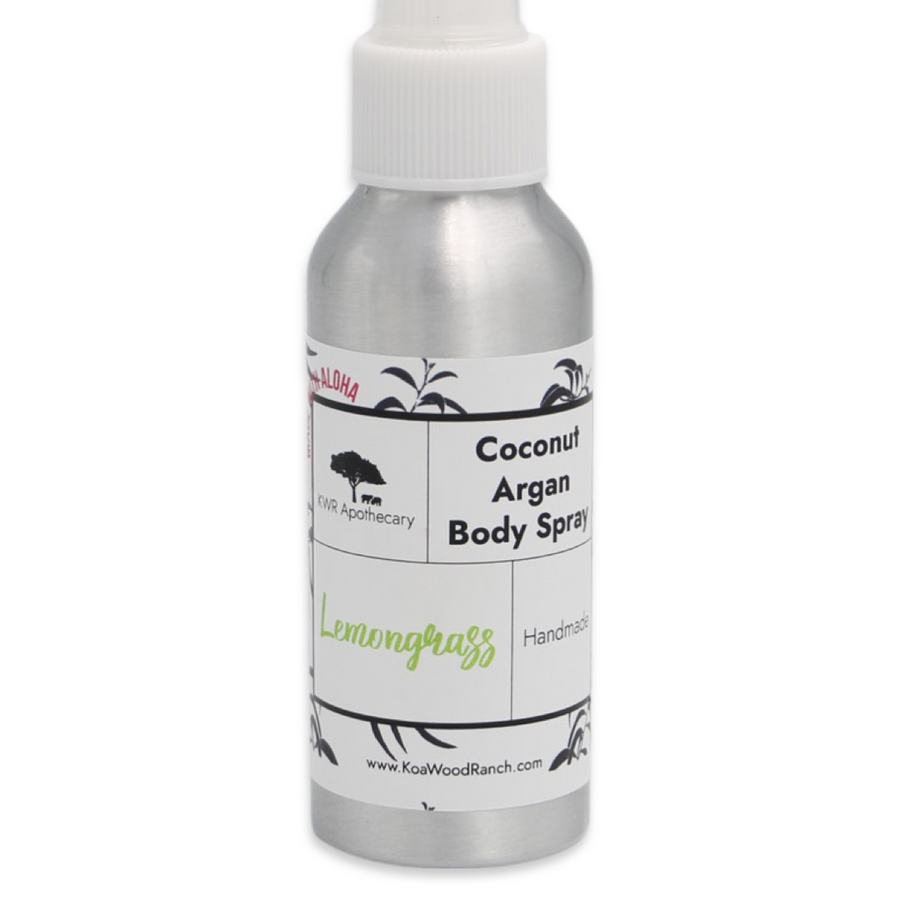 Coconut Argan Body Spray - Lemongrass