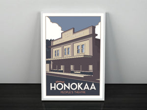 Hawaii's Honokaa 12 x 18 Poster